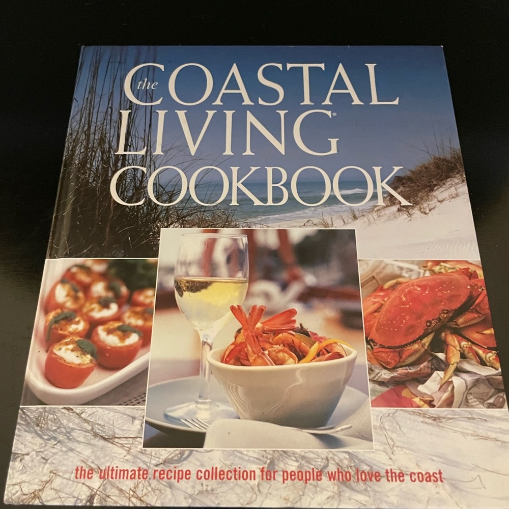 Coastal Living Cookbook - White Cover